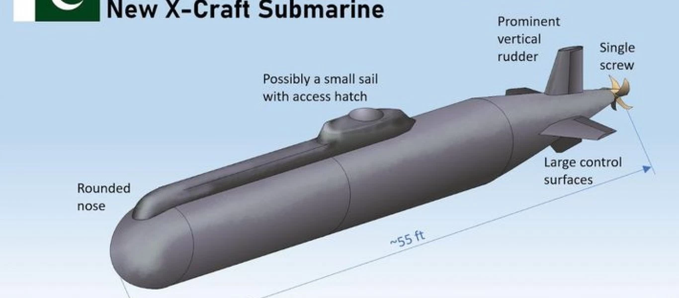 Πακιστάν: Νέο υποβρύχιο για τη μεταφορά ομάδων υποβρυχίων καταστροφών